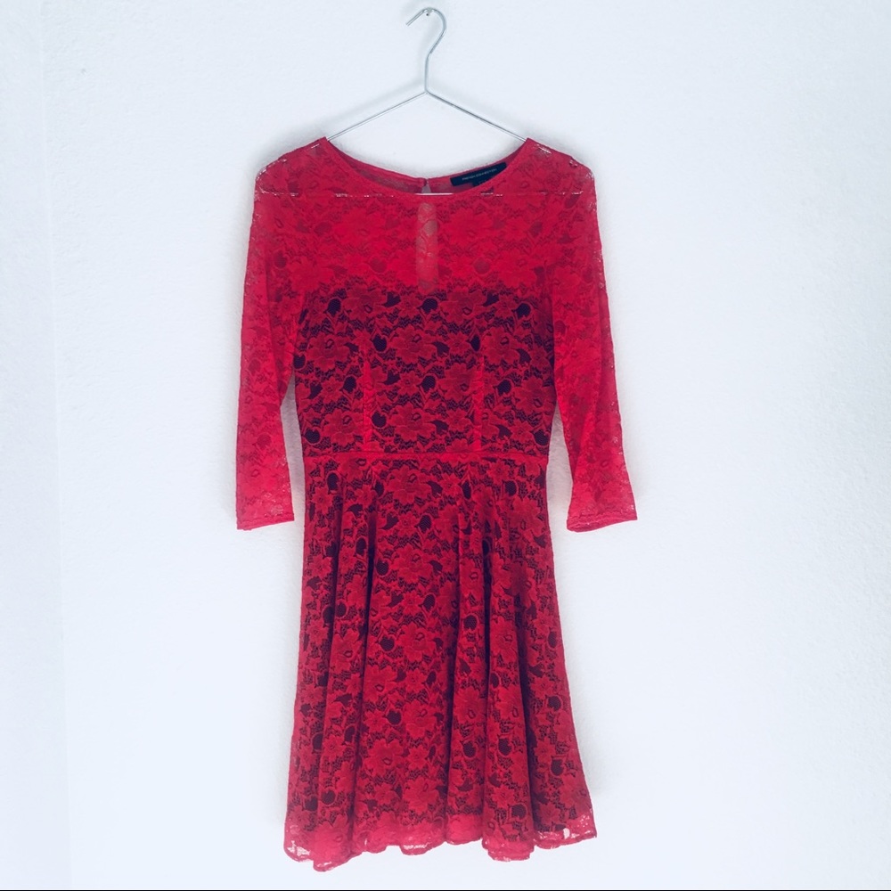 EUC Size 2 French Connection lace dress